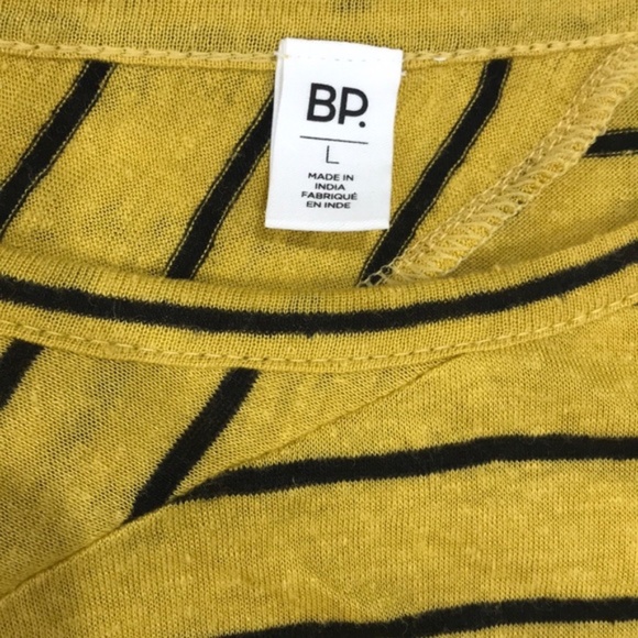 BP. Splice Neck Tie Hem Tee - Picture 6 of 6